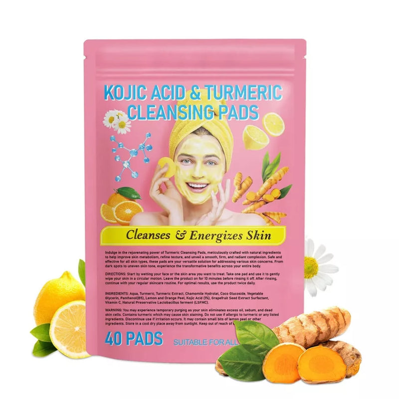 Turmeric And Kojic Acid Cleansing Pads