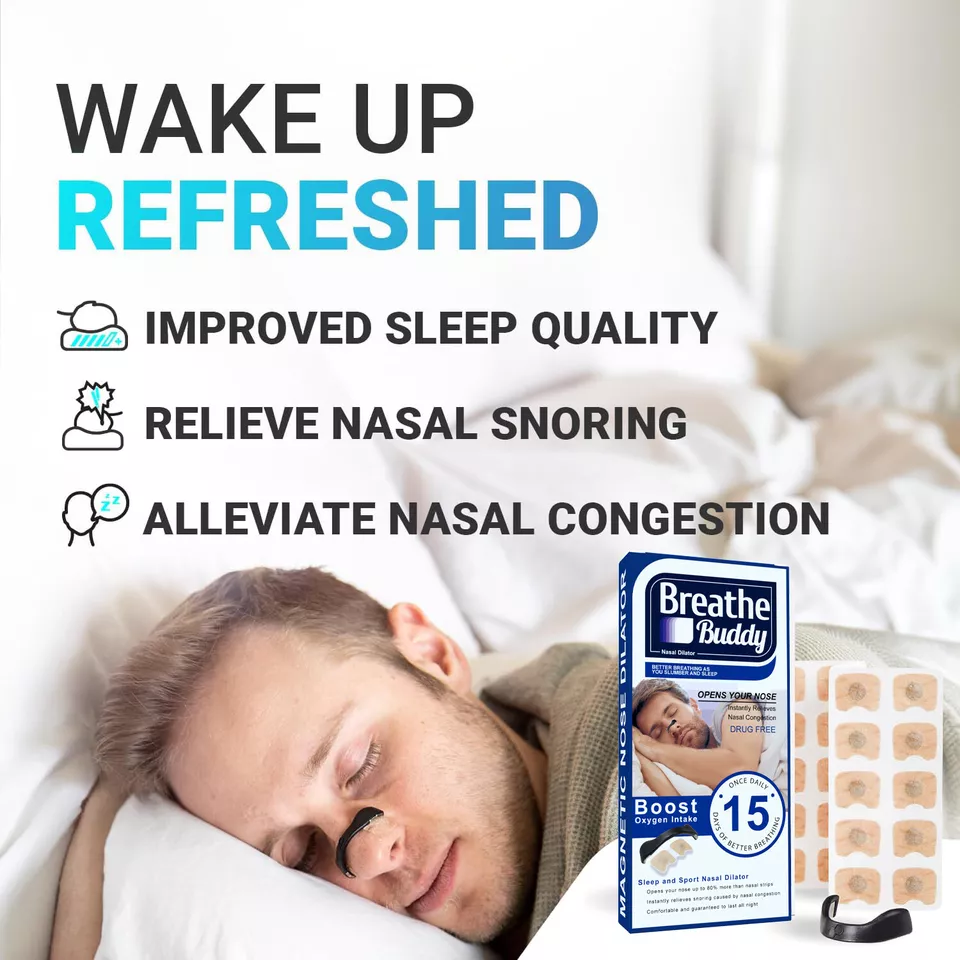 BreezyBuddy - Magnetic Nasal Strips