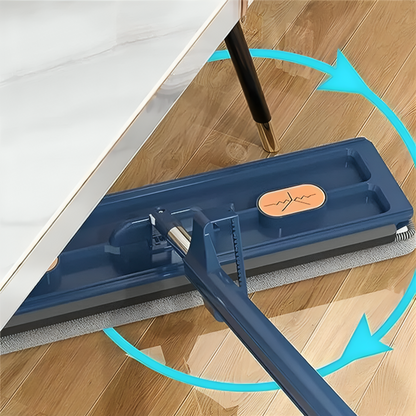 Mop & Foldable Bucket | 5 Free Microfibre Pads